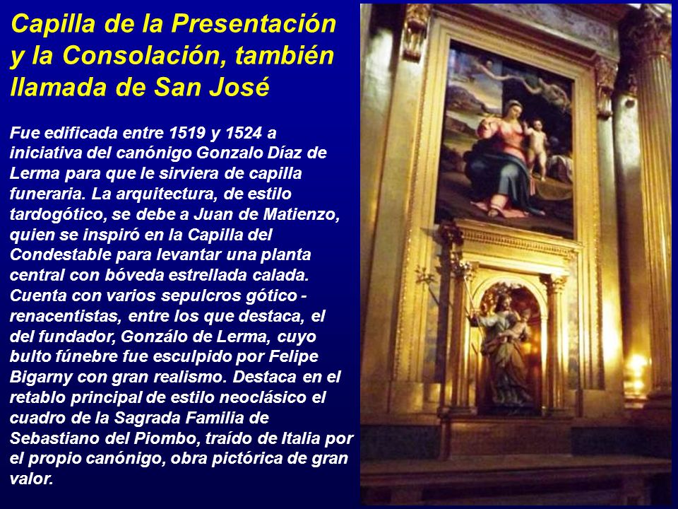 Capilla de la Presentación y la Consolación, también llamada de San José