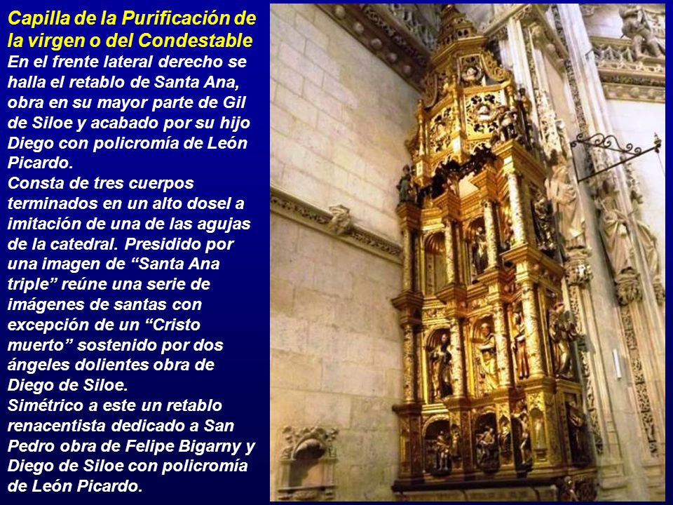 Capilla de la Purificación de la virgen o del Condestable