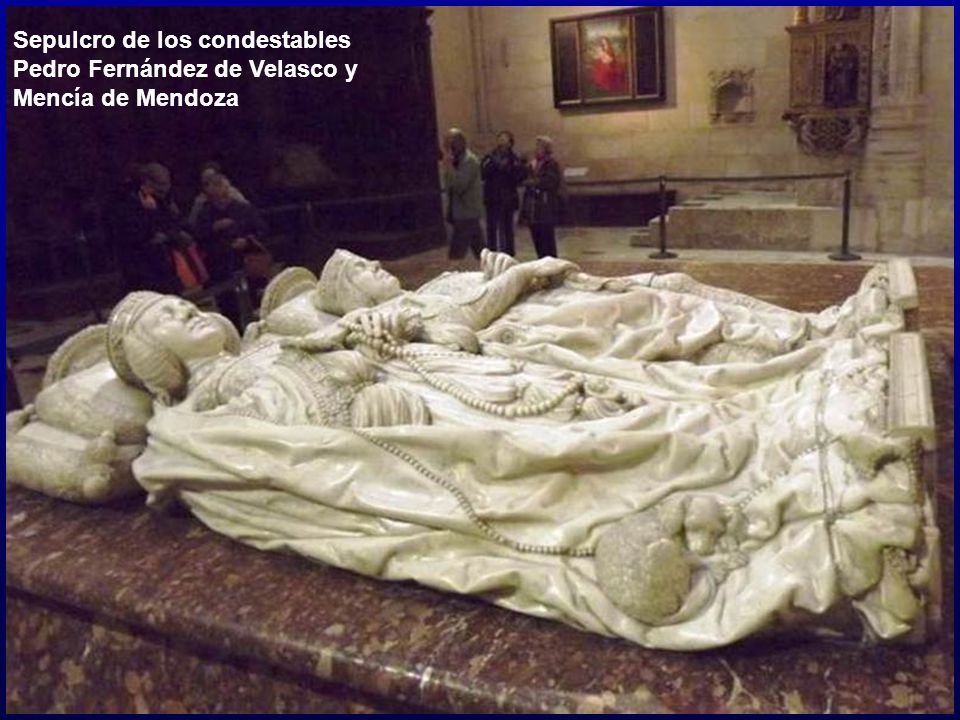 Sepulcro de los condestables Pedro Fernández de Velasco y Mencía de Mendoza