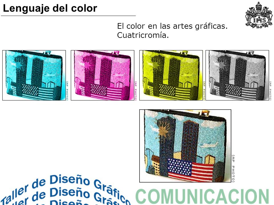 Lenguaje del color El color en las artes gráficas. Cuatricromía.