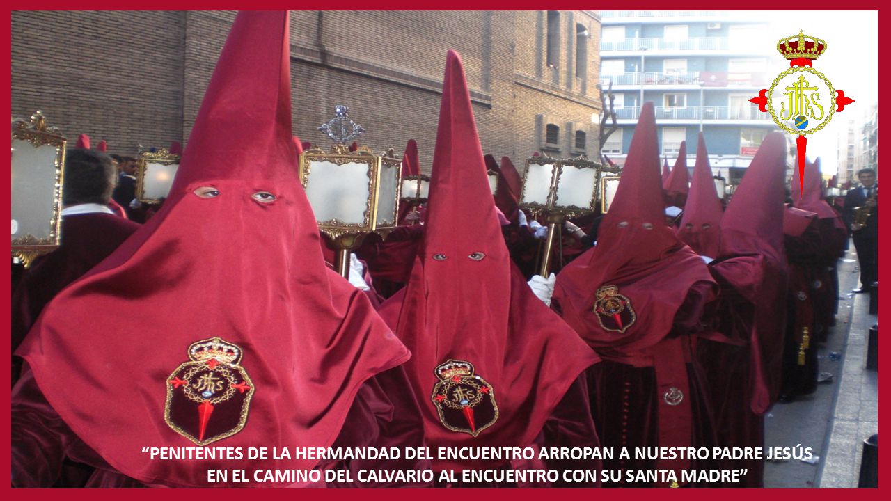 EN EL CAMINO DEL CALVARIO AL ENCUENTRO CON SU SANTA MADRE