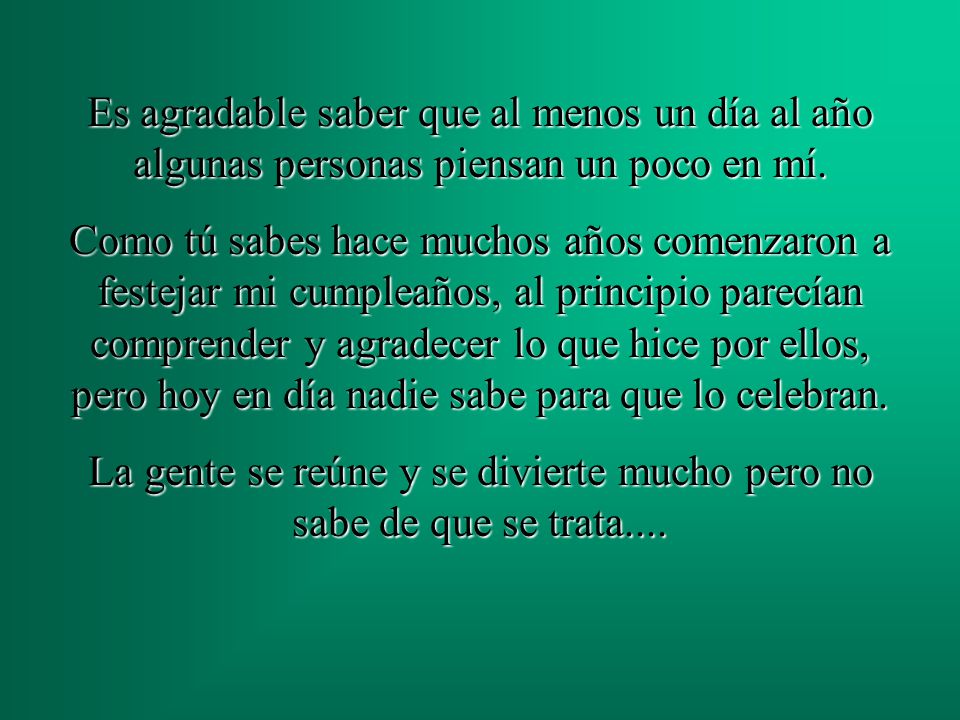 La gente se reúne y se divierte mucho pero no sabe de que se trata....