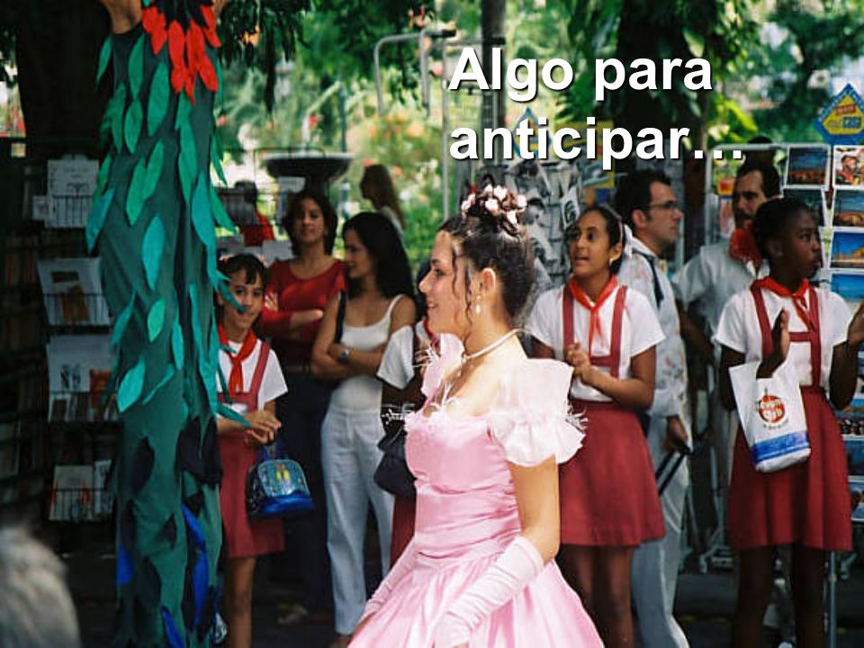Algo para anticipar…