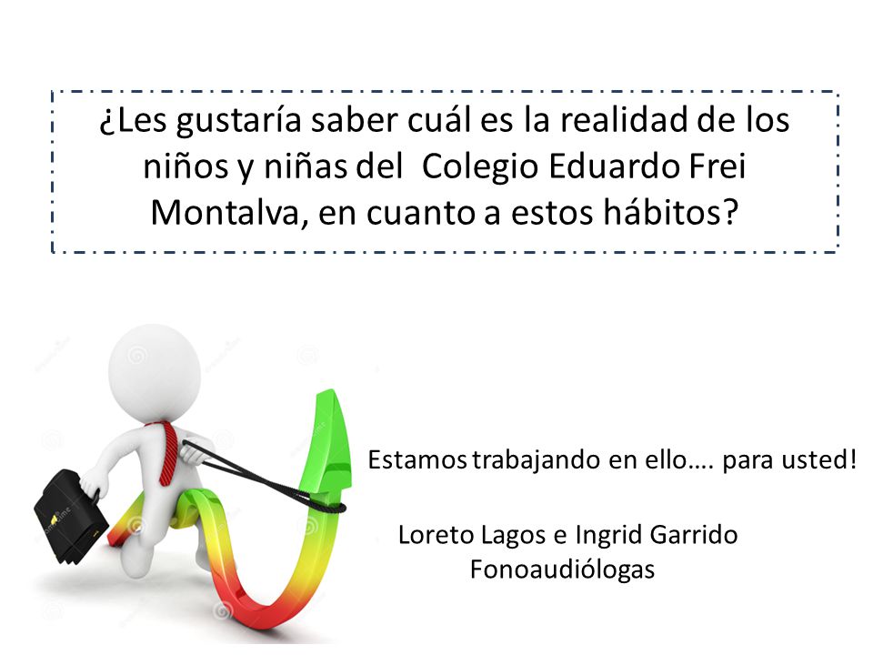 ¿Les gustaría saber cuál es la realidad de los niños y niñas del Colegio Eduardo Frei Montalva, en cuanto a estos hábitos