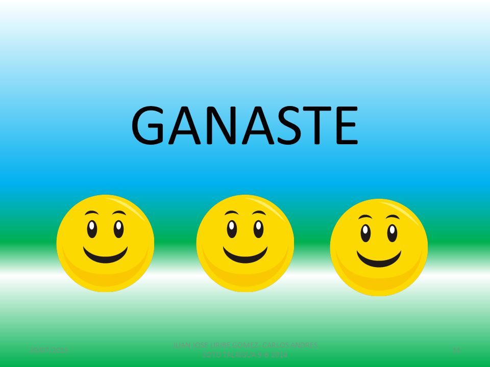 JUAN JOSE URIBE GOMEZ- CARLOS ANDRES SOTO TALAIGUA 9-B 2014