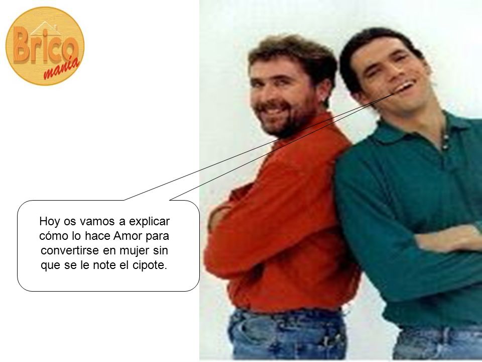 Hoy os vamos a explicar cómo lo hace Amor para convertirse en mujer sin que se le note el cipote.