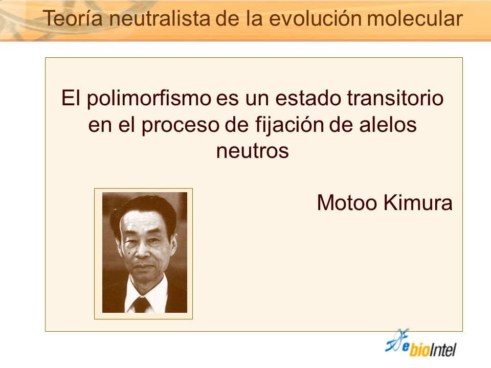 Teoría neutralista de la evolución molecular