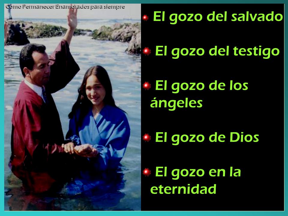 El gozo del testigo El gozo de los ángeles El gozo de Dios