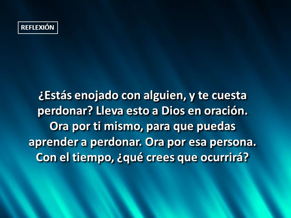 REFLEXIÓN