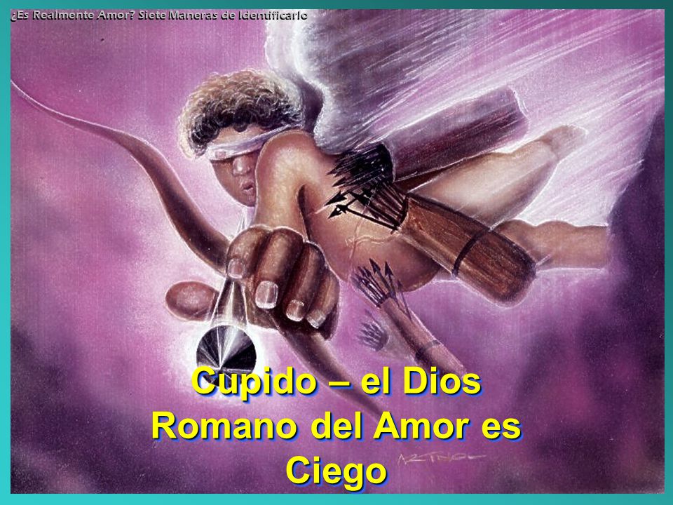 Cupido – el Dios Romano del Amor es Ciego