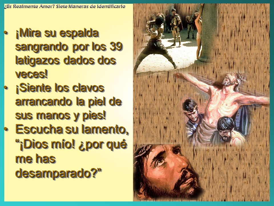 Escucha su lamento, ¡Dios mío! ¿por qué me has desamparado