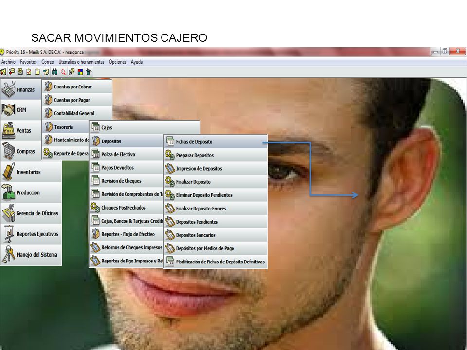 SACAR MOVIMIENTOS CAJERO