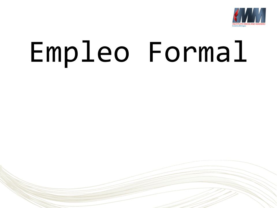 Empleo Formal