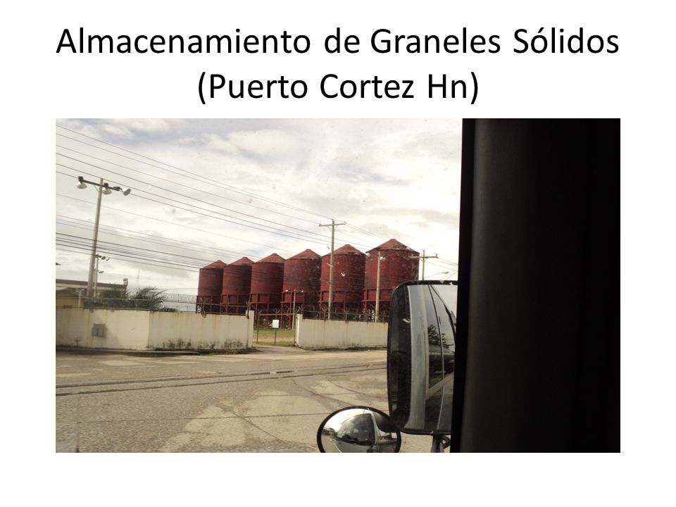 Almacenamiento de Graneles Sólidos (Puerto Cortez Hn)