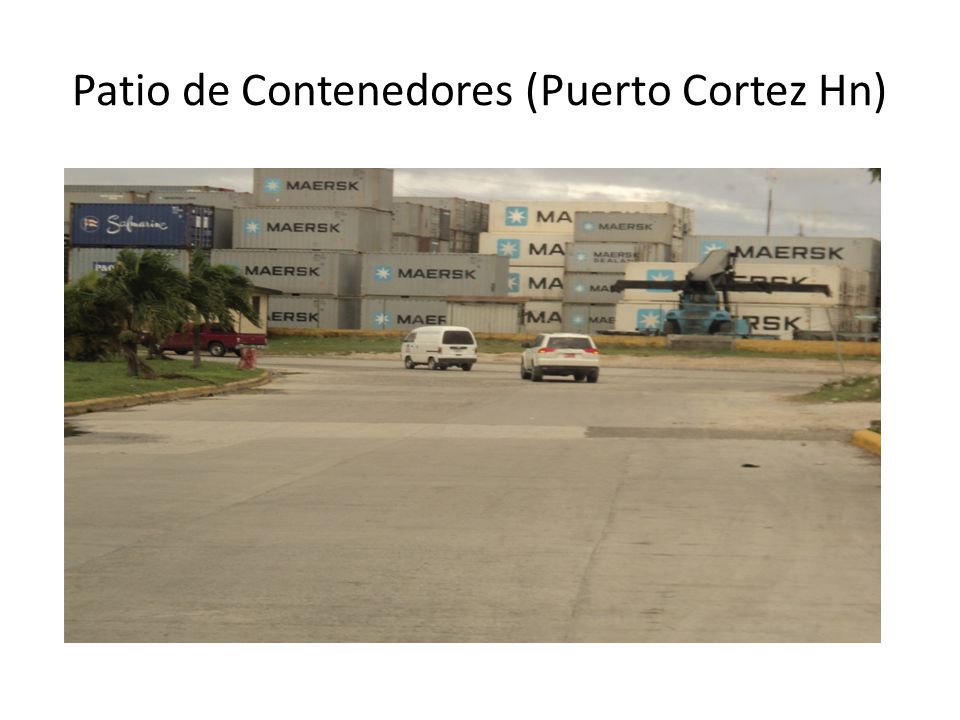 Patio de Contenedores (Puerto Cortez Hn)