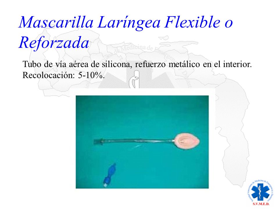 Mascarilla Laríngea Flexible o Reforzada