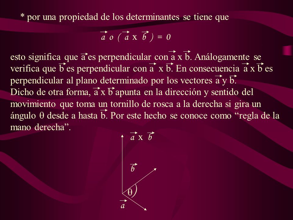 ) * por una propiedad de los determinantes se tiene que