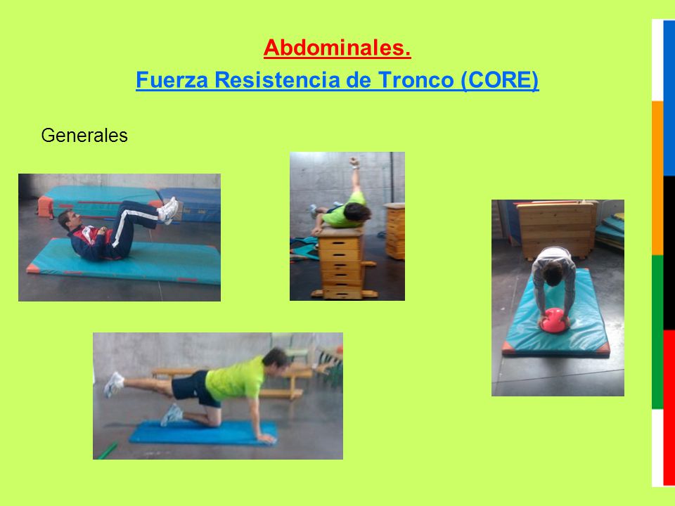Fuerza Resistencia de Tronco (CORE)