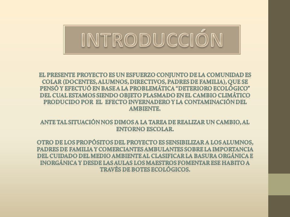 EL PRESENTE PROYECTO ES UN ESFUERZO CONJUNTO DE LA COMUNIDAD Es