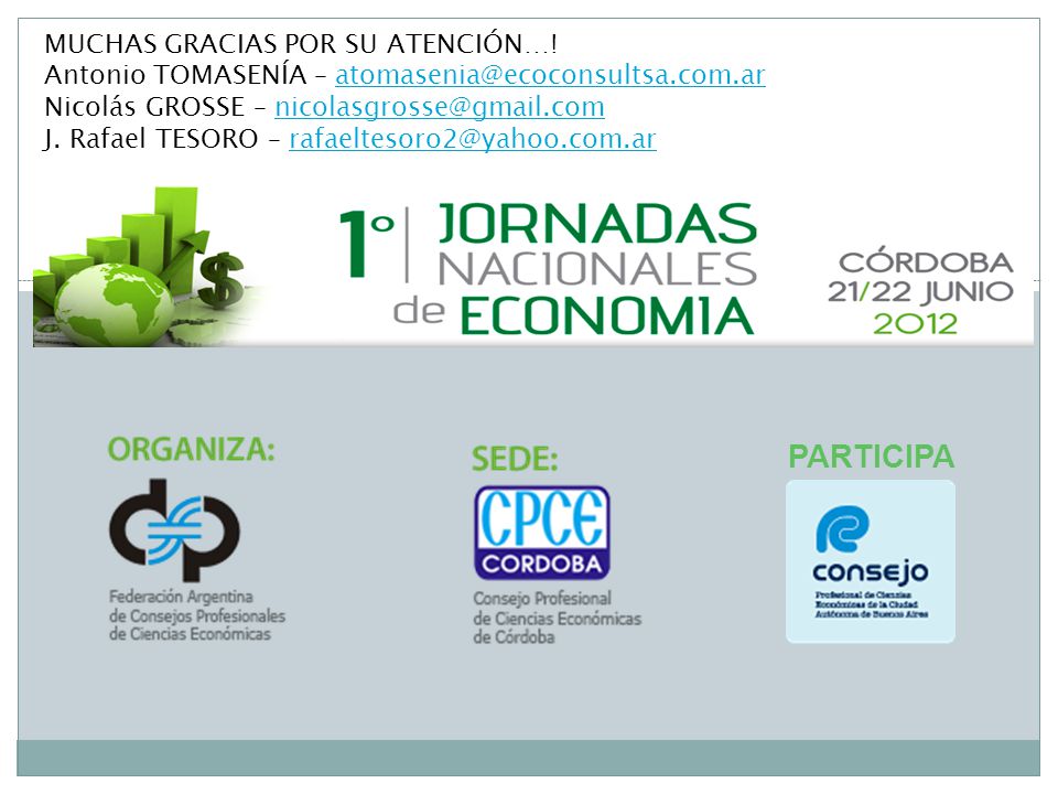 PARTICIPA MUCHAS GRACIAS POR SU ATENCIÓN…!