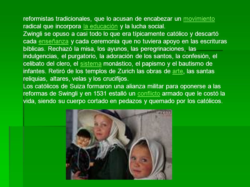 reformistas tradicionales, que lo acusan de encabezar un movimiento radical que incorpora la educación y la lucha social.