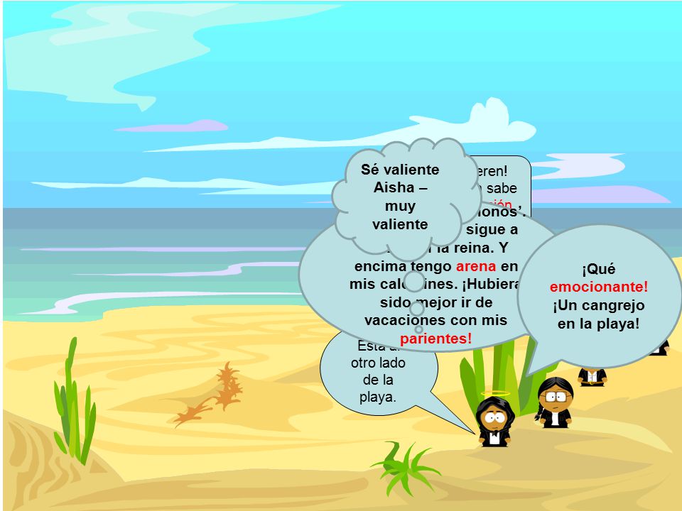 Vámonos Sé valiente Aisha – muy valiente