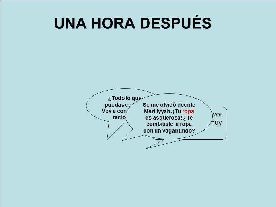 ¿Todo lo que puedas comer Voy a comer once raciones.
