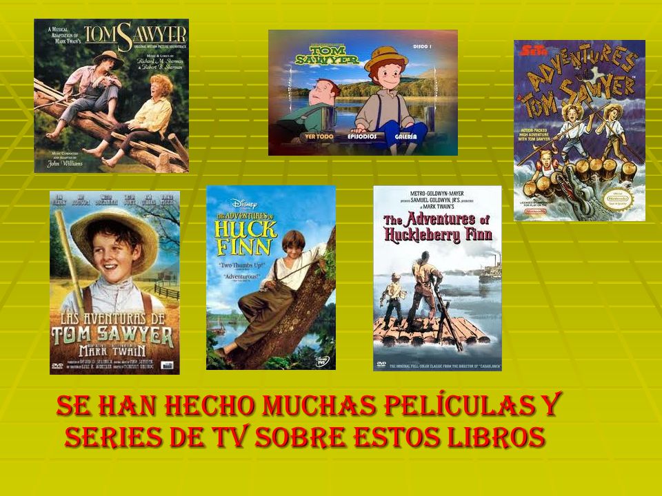 Se han hecho muchas películas y series de TV sobre estos libros