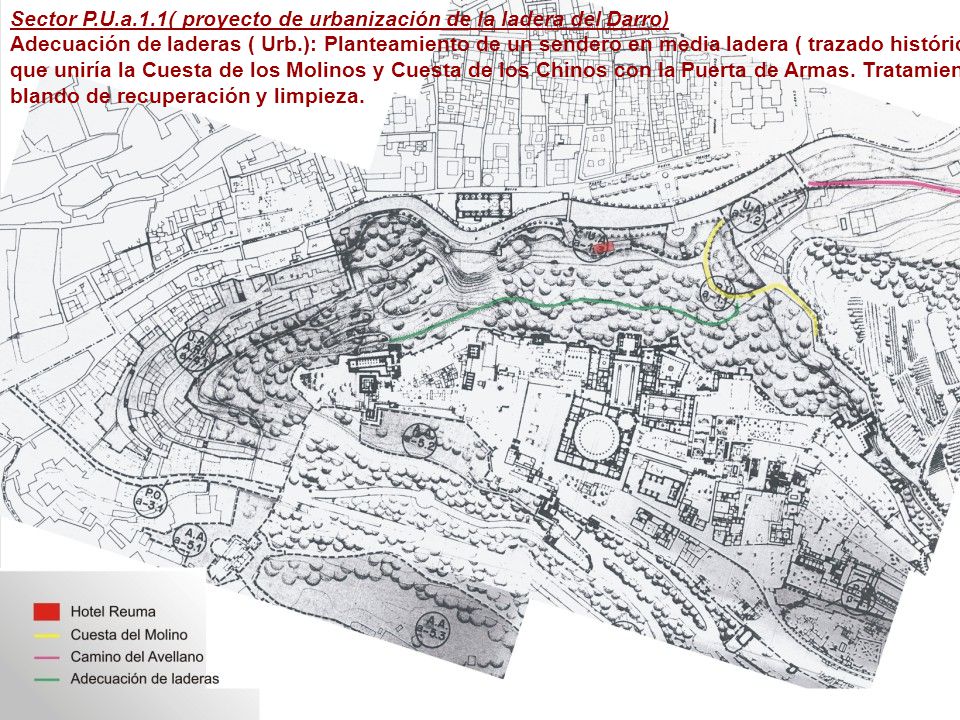 Sector P.U.a.1.1( proyecto de urbanización de la ladera del Darro)