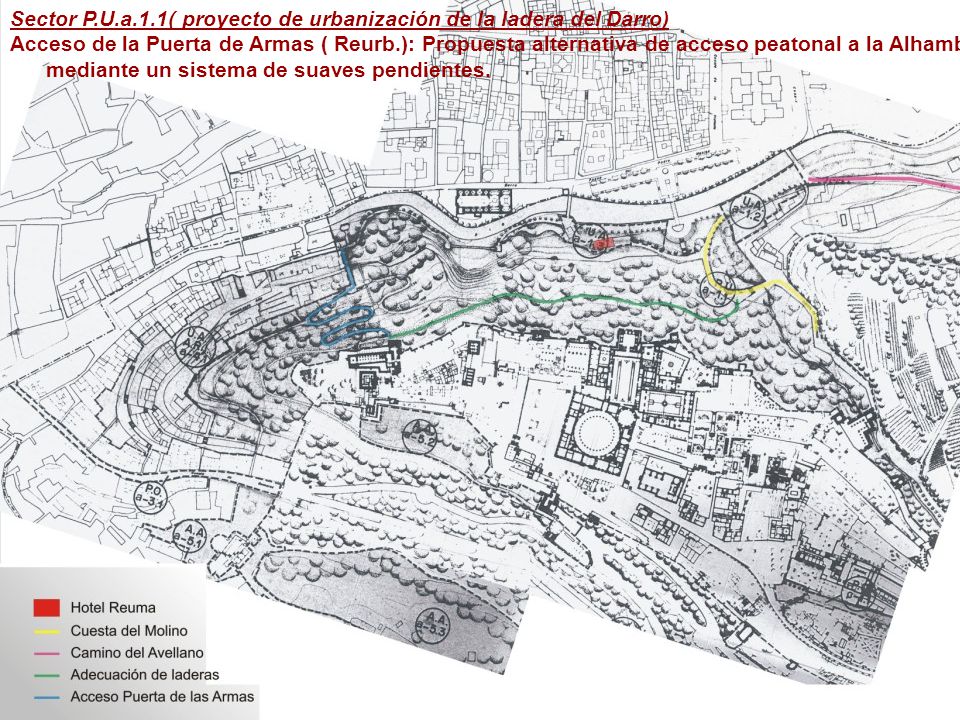 Sector P.U.a.1.1( proyecto de urbanización de la ladera del Darro)