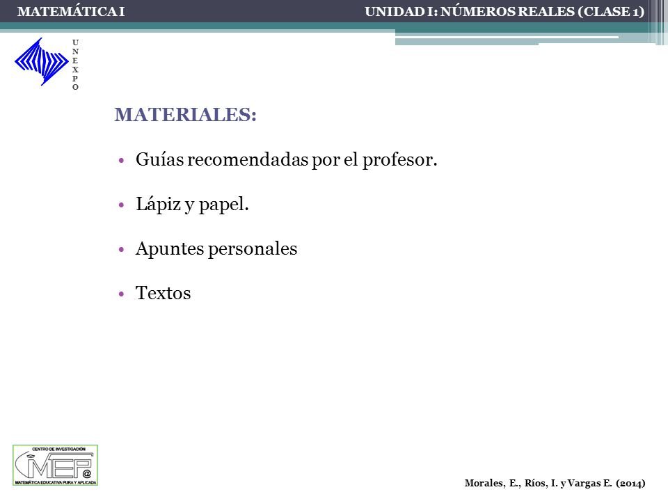 Guías recomendadas por el profesor. Lápiz y papel. Apuntes personales