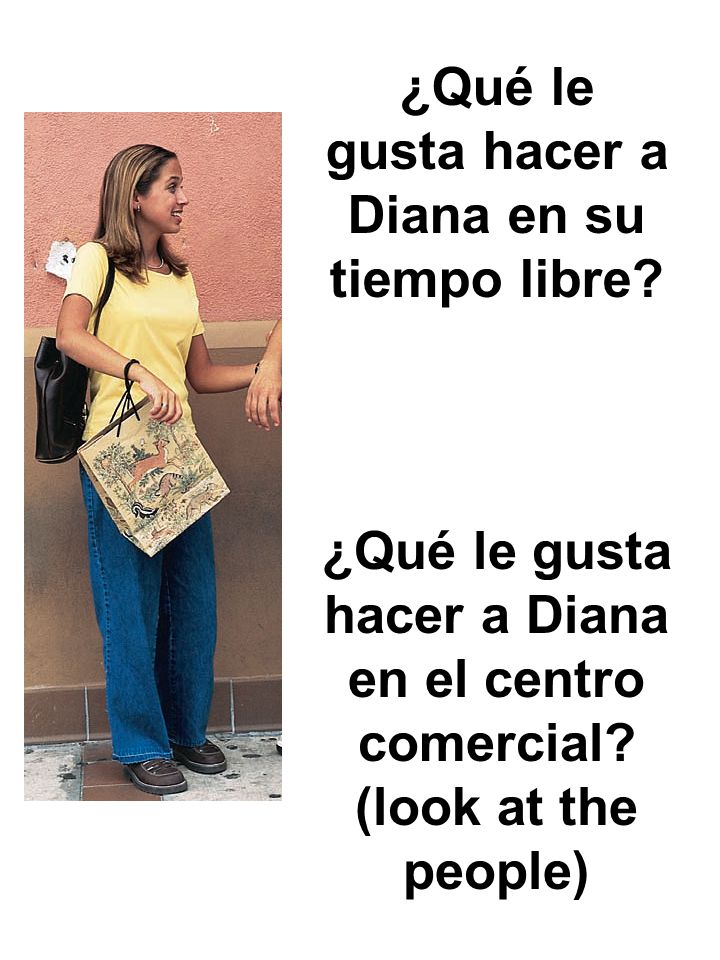 ¿Qué le gusta hacer a Diana en su tiempo libre