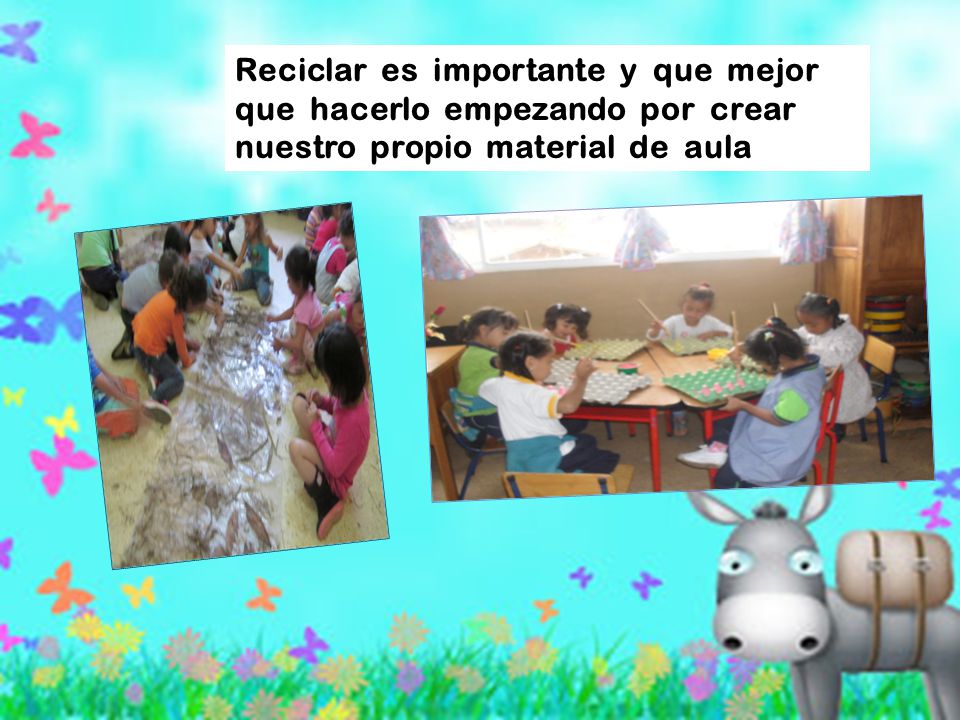 Reciclar es importante y que mejor que hacerlo empezando por crear nuestro propio material de aula