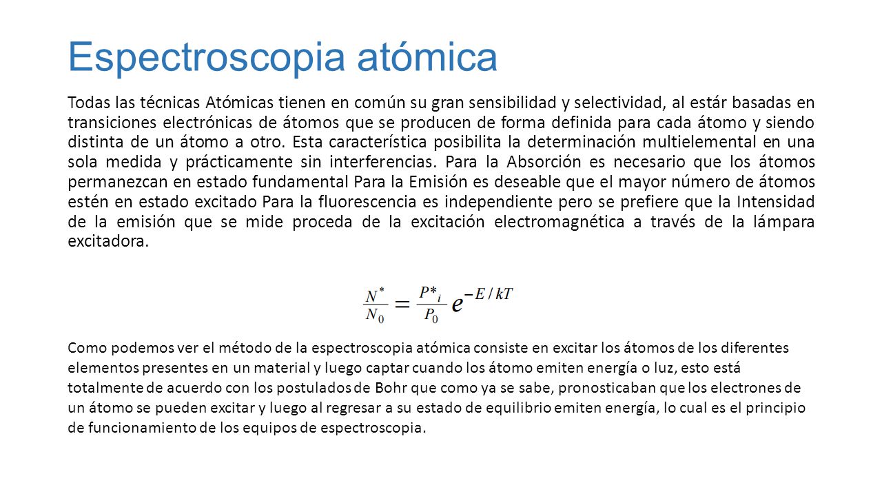 Espectroscopia atómica