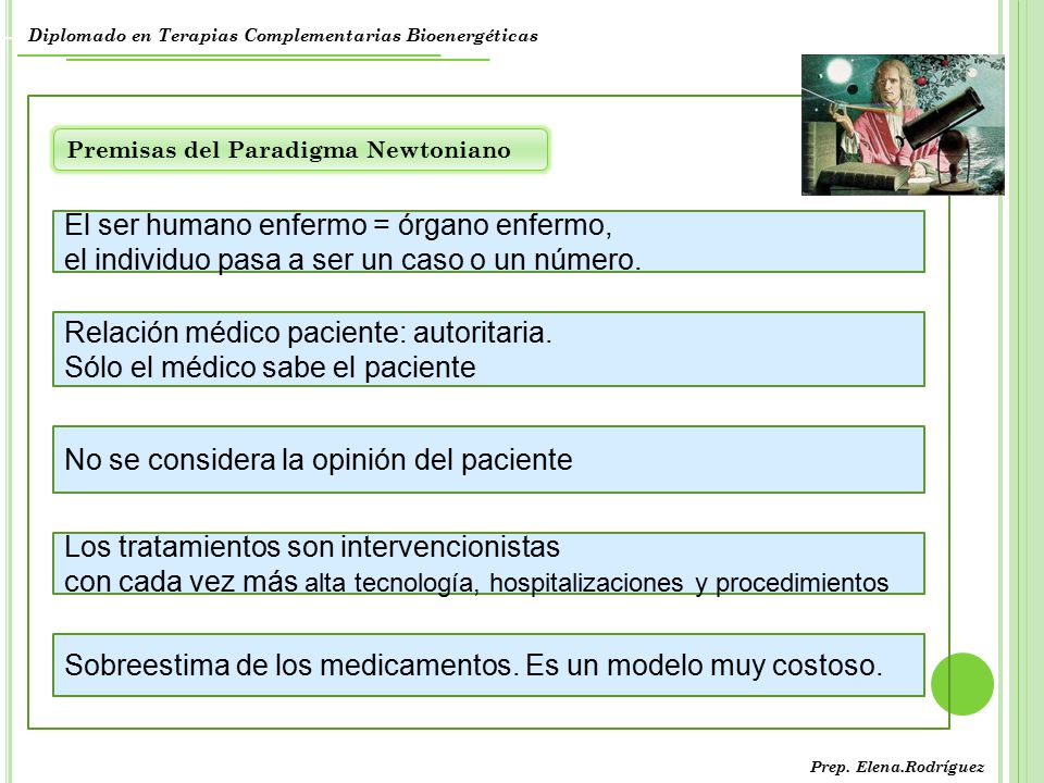 El ser humano enfermo = órgano enfermo,