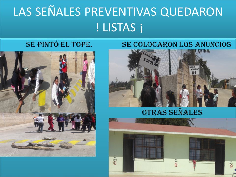 LAS SEÑALES PREVENTIVAS QUEDARON ! LISTAS ¡