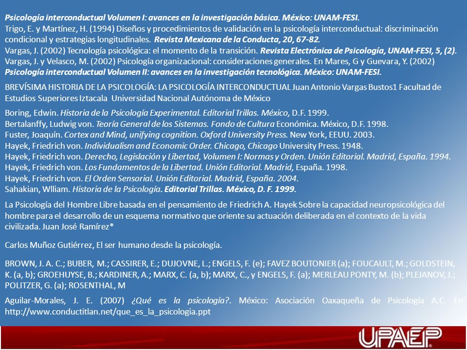 Psicología interconductual Volumen I: avances en la investigación básica. México: UNAM-FESI.