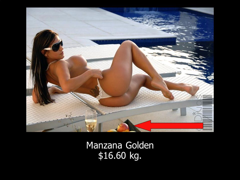 Manzana Golden $16.60 kg.