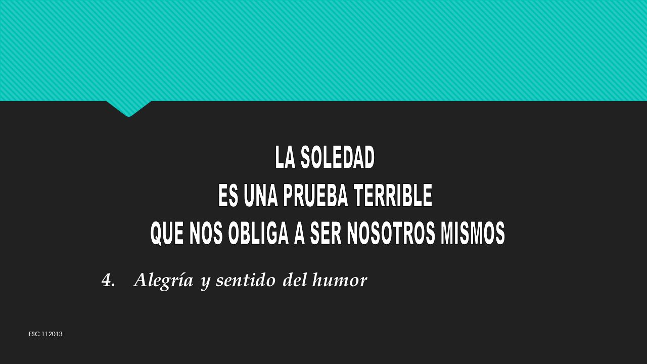 QUE NOS OBLIGA A SER NOSOTROS MISMOS