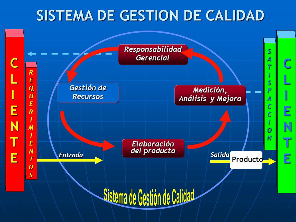 SISTEMA DE GESTION DE CALIDAD Elaboración del producto