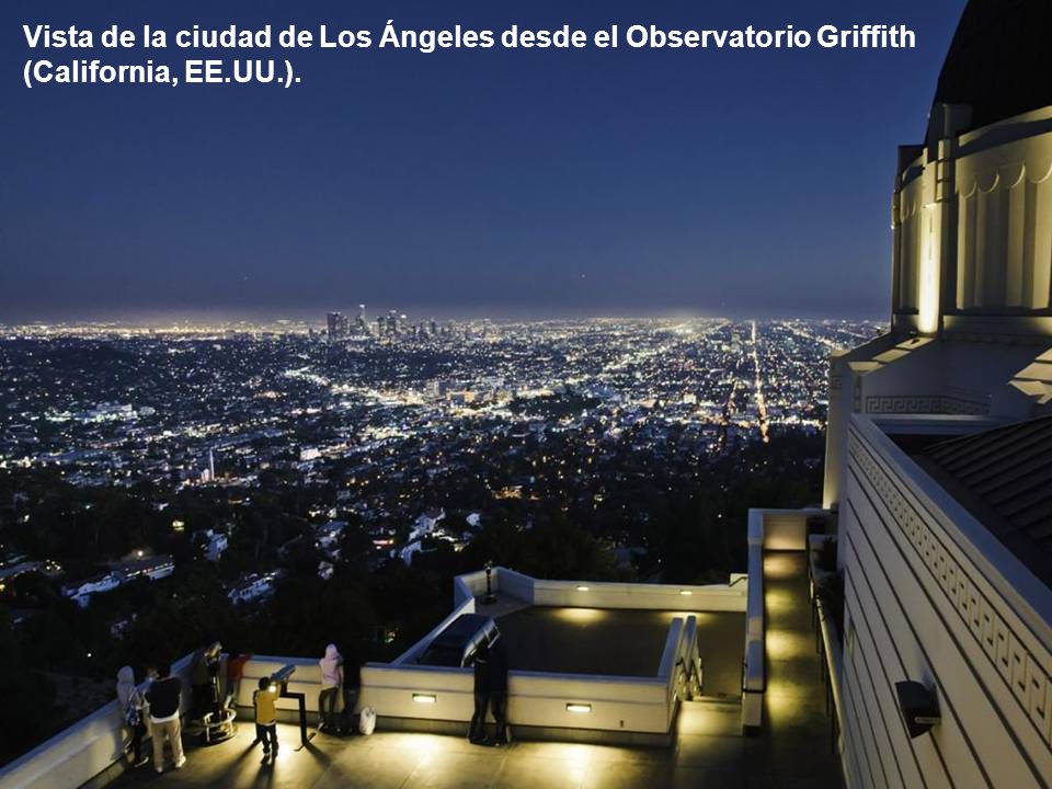 Vista de la ciudad de Los Ángeles desde el Observatorio Griffith
