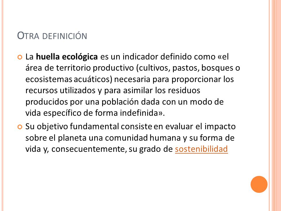 Otra definición