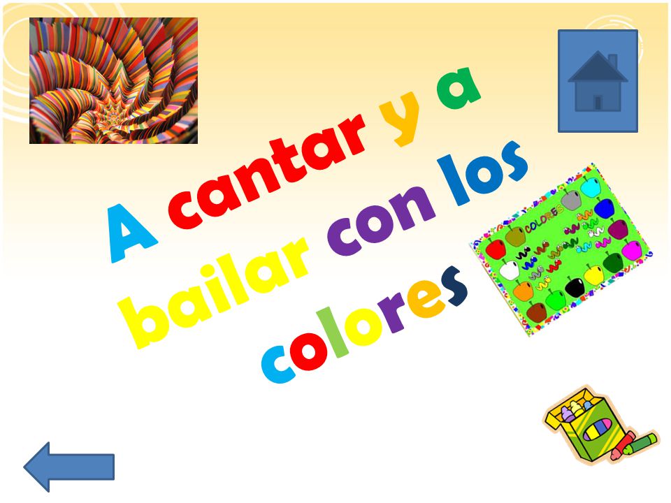 A cantar y a bailar con los colores