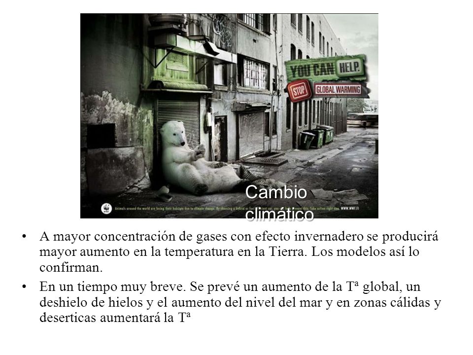 Cambio climático