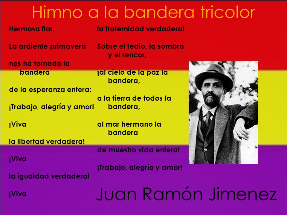 Himno a la bandera tricolor
