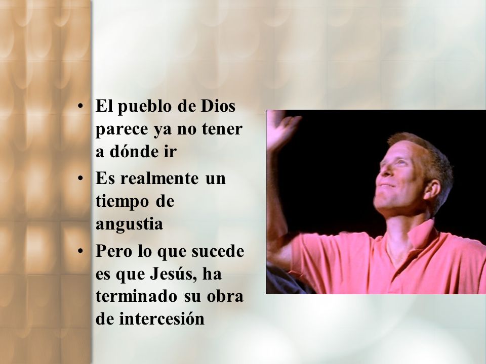 El pueblo de Dios parece ya no tener a dónde ir