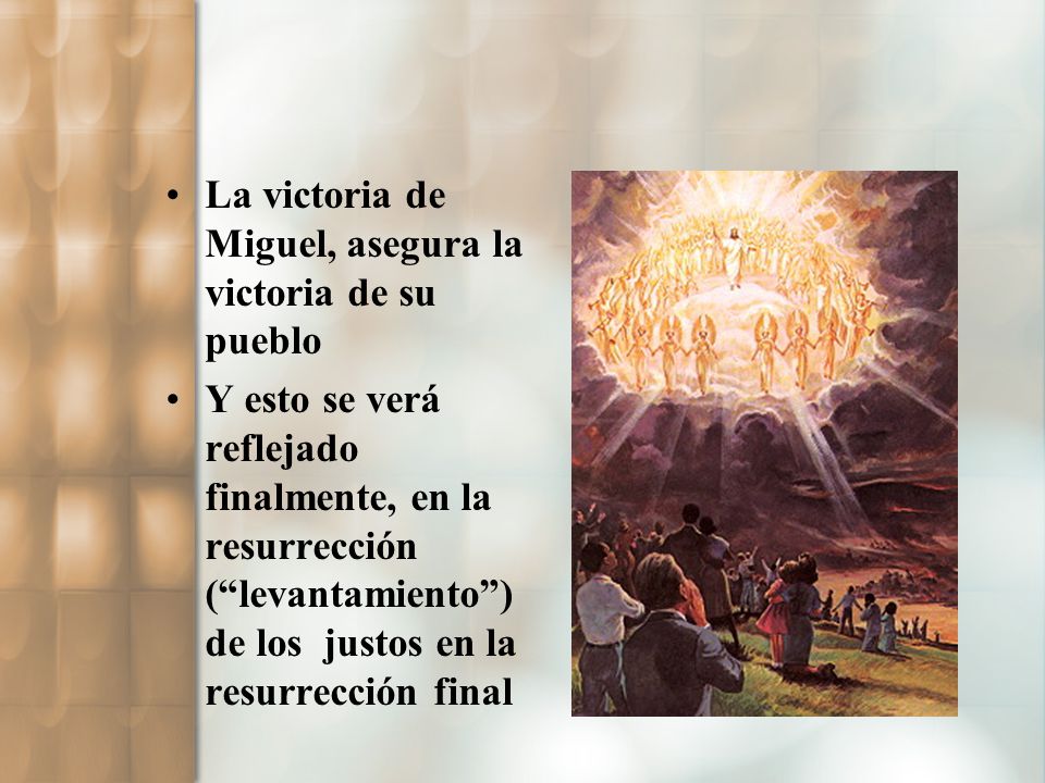La victoria de Miguel, asegura la victoria de su pueblo