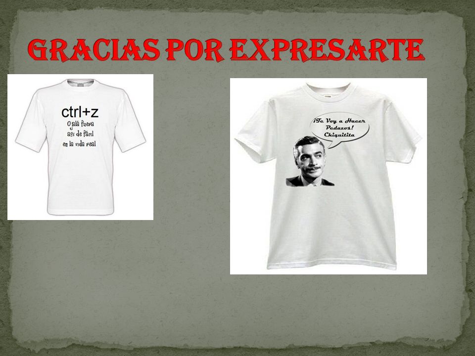 GRACIAS POR EXPRESARTE