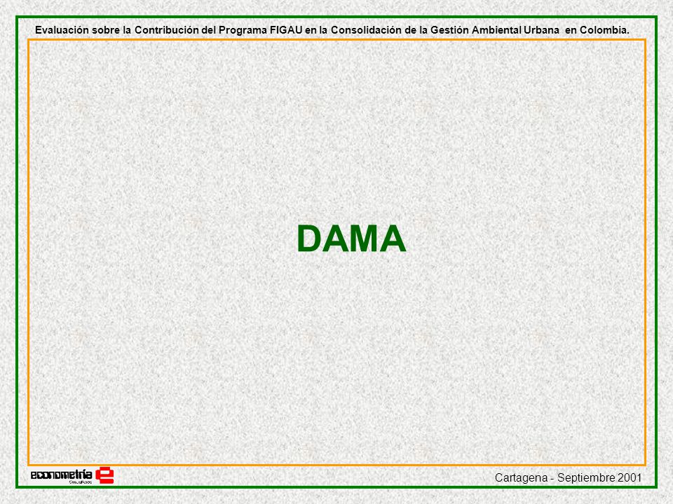 DAMA Cartagena - Septiembre 2001