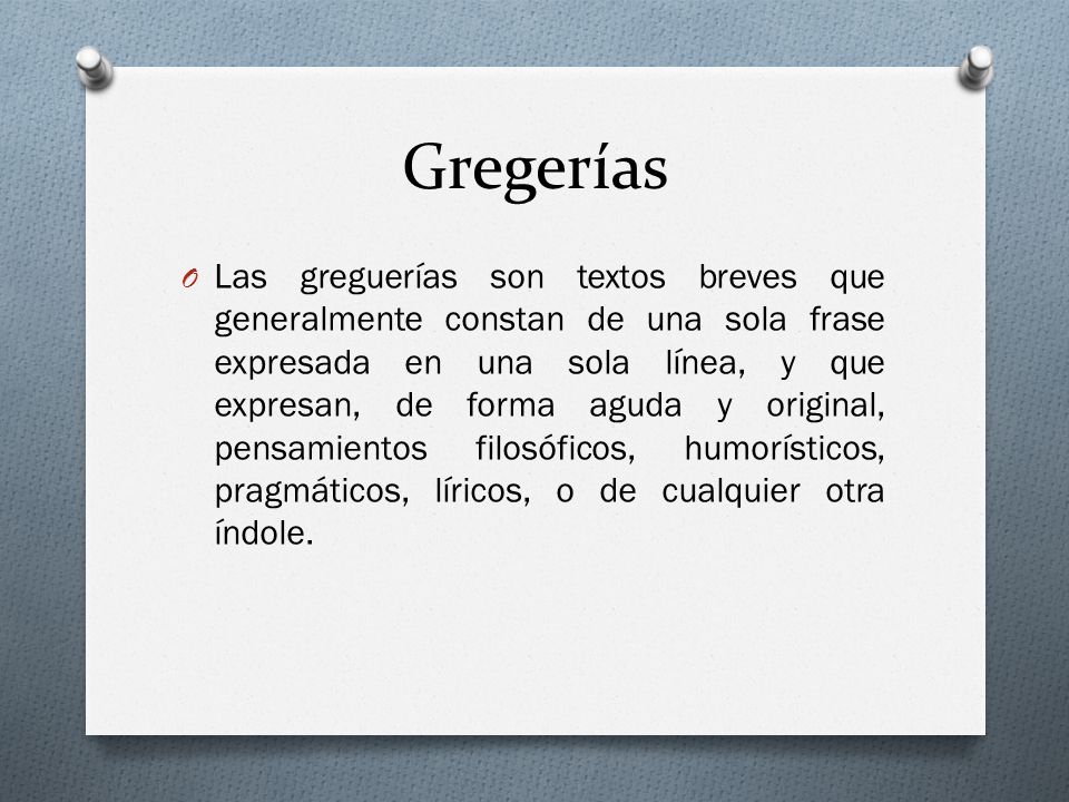Gregerías